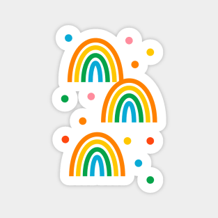 Primary Rainbows Sticker